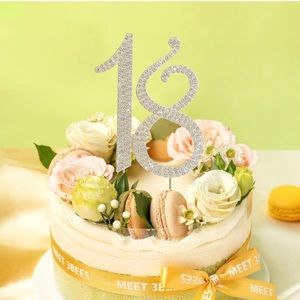 18 Cake Topper